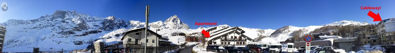 Breuil Cervinia Near Funicular Apartment With Private Garage Exterior photo
